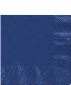 Dark Blue Paper Napkins