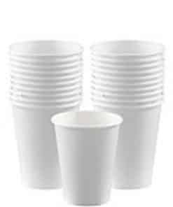 White Paper Party Cups