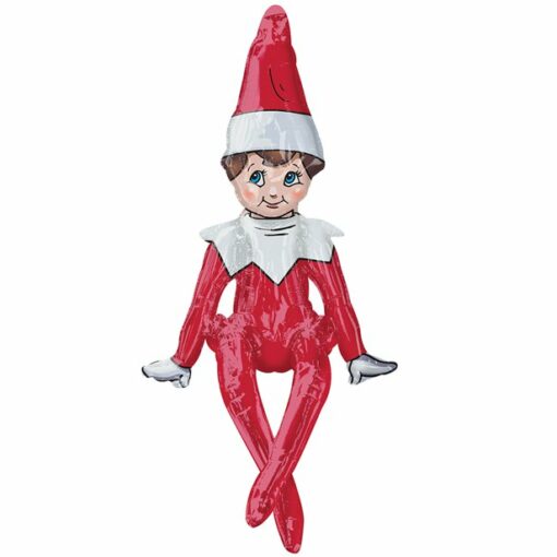 Sitting Naughty Elf Balloon - 29