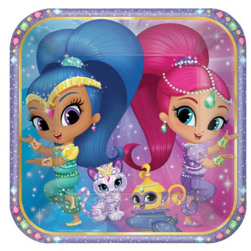 Shimmer & Shine Party Paper Plates