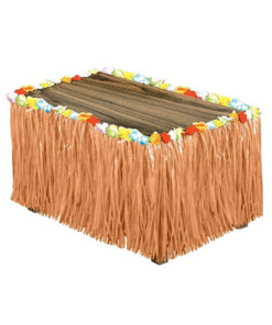 Artificial Tiki Table Skirt