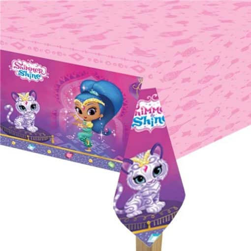 Shimmer & Shine Party Plastic Tablecover