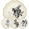 Alice in Wonderland Party Themed Truly Alice Paper Plates