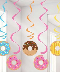 Doughnut Time Party Dizzy Dangler Decorations