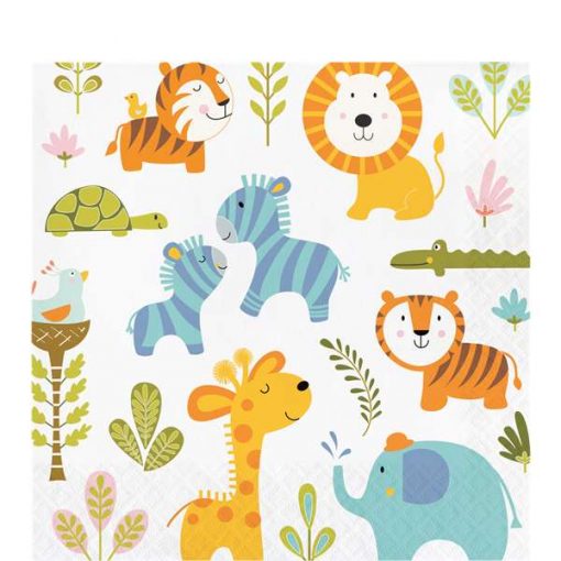 Happi Jungle Party Lunch Napkins