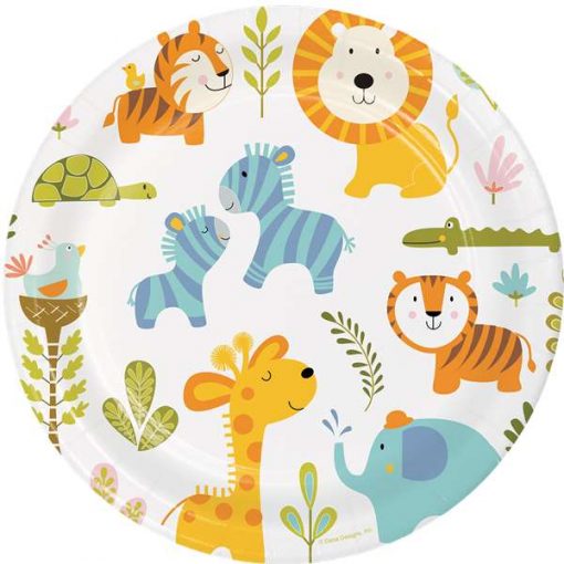 Happi Jungle Party Paper Plate