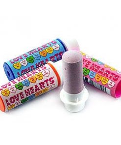 Love heart Lipsticks Sweets Tub