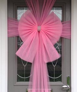 Baby Pink Door Bow