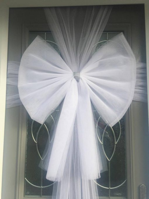 White Door Bow