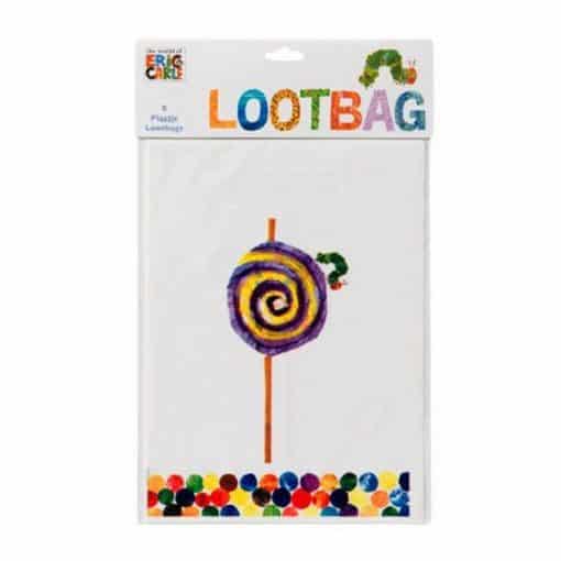 Hungry Caterpillar Party Plastic Loot Bags