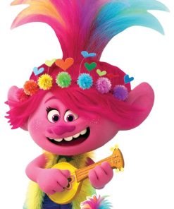 Trolls Party Poppy Cardboard Cutout