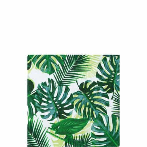 Tropical Fiesta Party Palm Cocktail Napkins