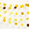 Yellow Glitter Hanging String Decorations