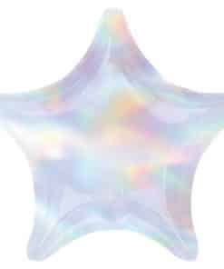 Iridescent Star Balloon