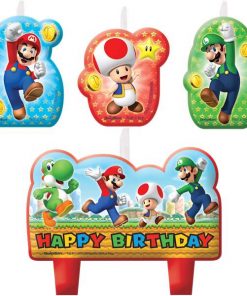 Super Mario Party Birthday Candles