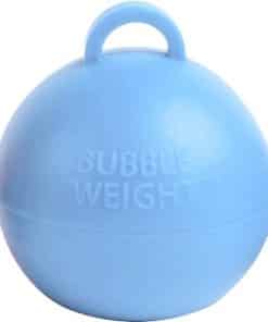 Baby Blue Bubble Shaped Balloon Weight