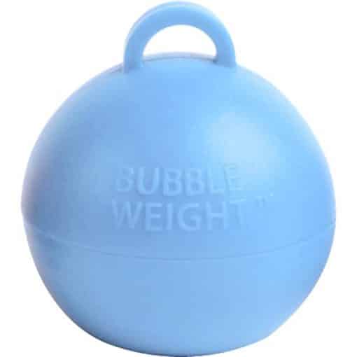 Baby Blue Bubble Shaped Balloon Weight