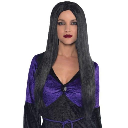 Halloween Black Witch Wig