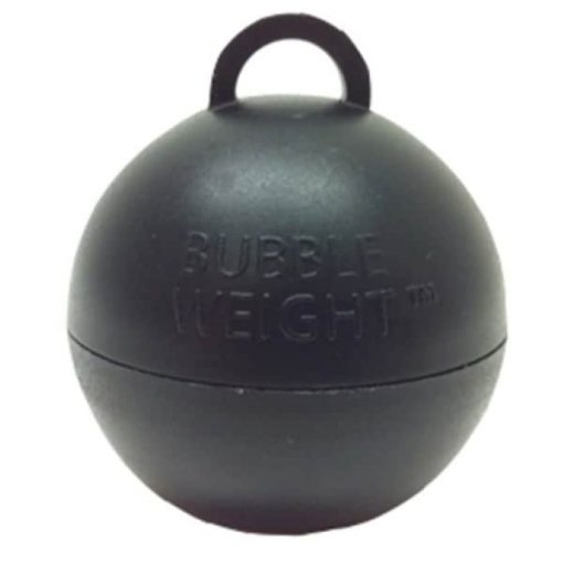Black Bubble Weight