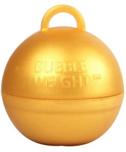 Gold Bubble Weight