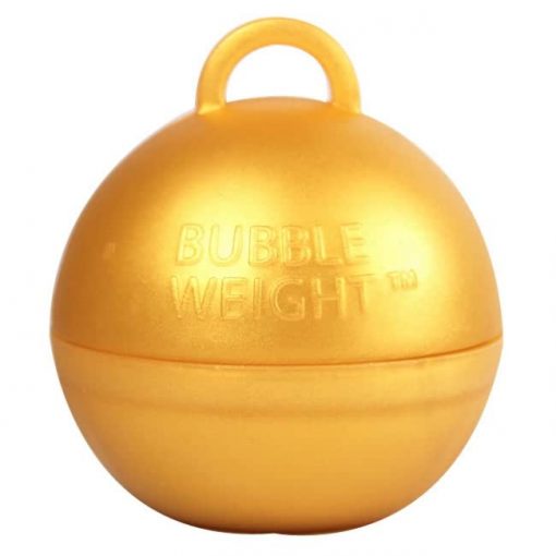 Gold Bubble Weight
