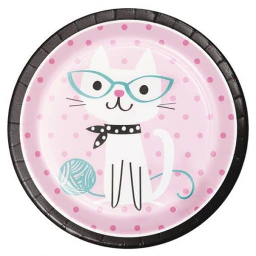 Purr-fect Party Dinner Plates