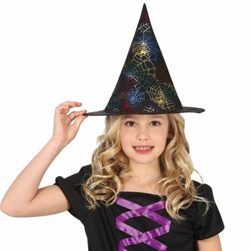 Spiderweb Halloween Witches Hat
