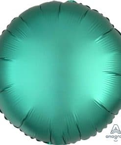 Jade Circle Satin Luxe Foil Balloon