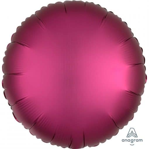 Pomegranate Circle Satin Luxe Foil Balloon