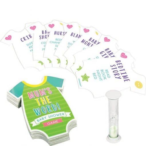 Baby Shower 'Mum's The Word' Game