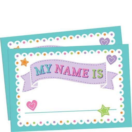 Baby Shower Name Tags