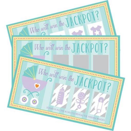 Baby Shower Scratch Cards