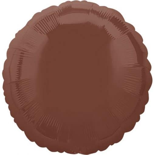 Chocolate Brown Round Balloon