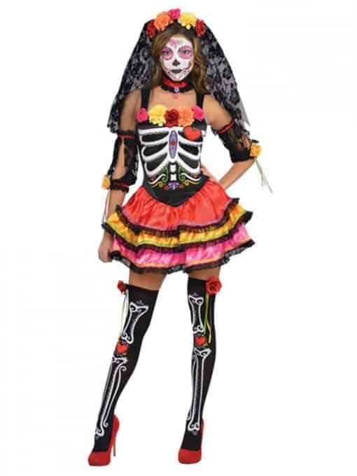 Halloween Day of the Dead Senorita Costume