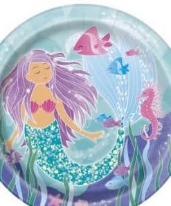 Mermaid Party Paper Plates