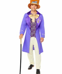 Willy Wonka Adult Costume - Golden Ticket Costumes