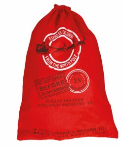 Santa Claus Felt Christmas Sack