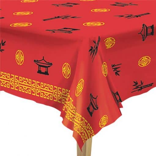 Chinese New Year Plastic Tablecover