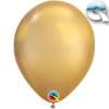 Chrome Gold Latex Balloon