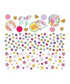 Magical Unicorn Party Table Confetti