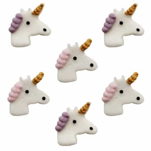 Unicorn Sugar Cake Toppers