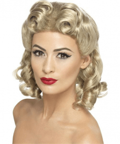 Blonde 40's Sweetheart Adult Wig