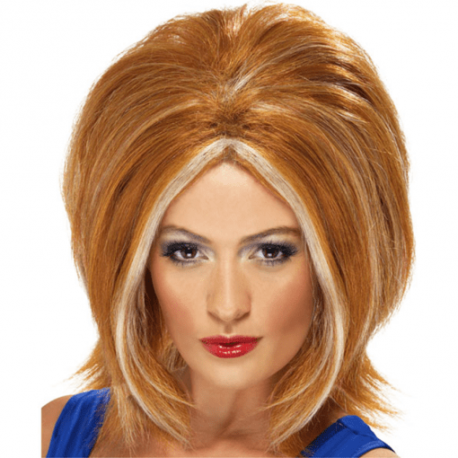 90's Ginger Power Auburn Adult Wig