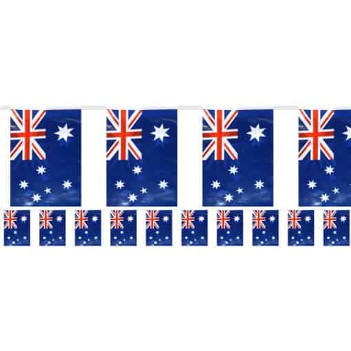 Australian Flag Plastic Bunting