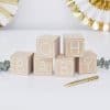 Oh Baby Wooden Building Blocks Guest Book