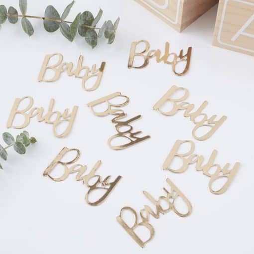 Oh Baby - Gold Baby Confetti