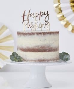 Oh Baby 'Happy Pushing' Cake Topper