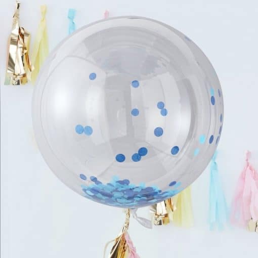 Pick & Mix Pastel Blue Confetti Giant Balloon