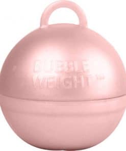 Rose Gold Bubble Weight