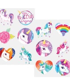 Unicorn Tattoo Sheet